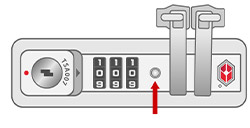 スライド型 番号変更ボタン有
