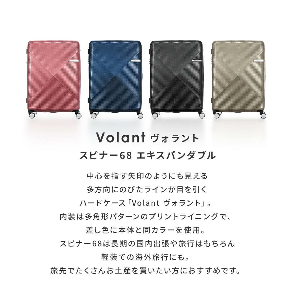 VOLANT SPINNER 68 スーツケース Mサイズ ヴォラント | Multiverse