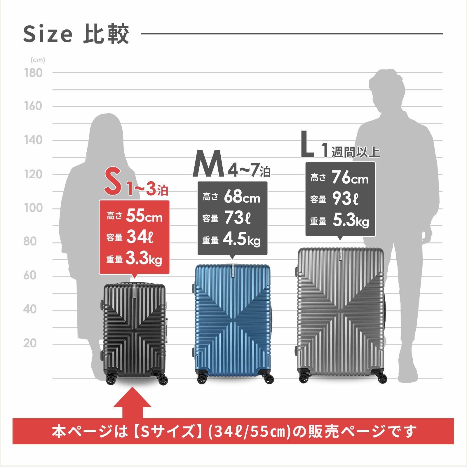 INTERSECT SPINNER 55 スーツケース 機内持ち込み Sサイズ インター