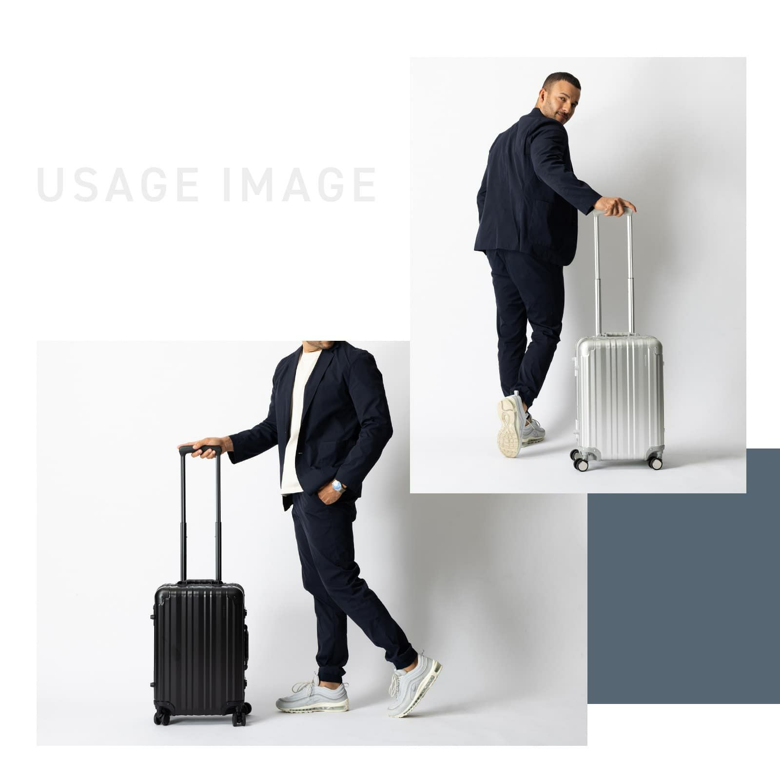 Aileron 20インチ スーツケース Sサイズ エルロン アルミ 40L