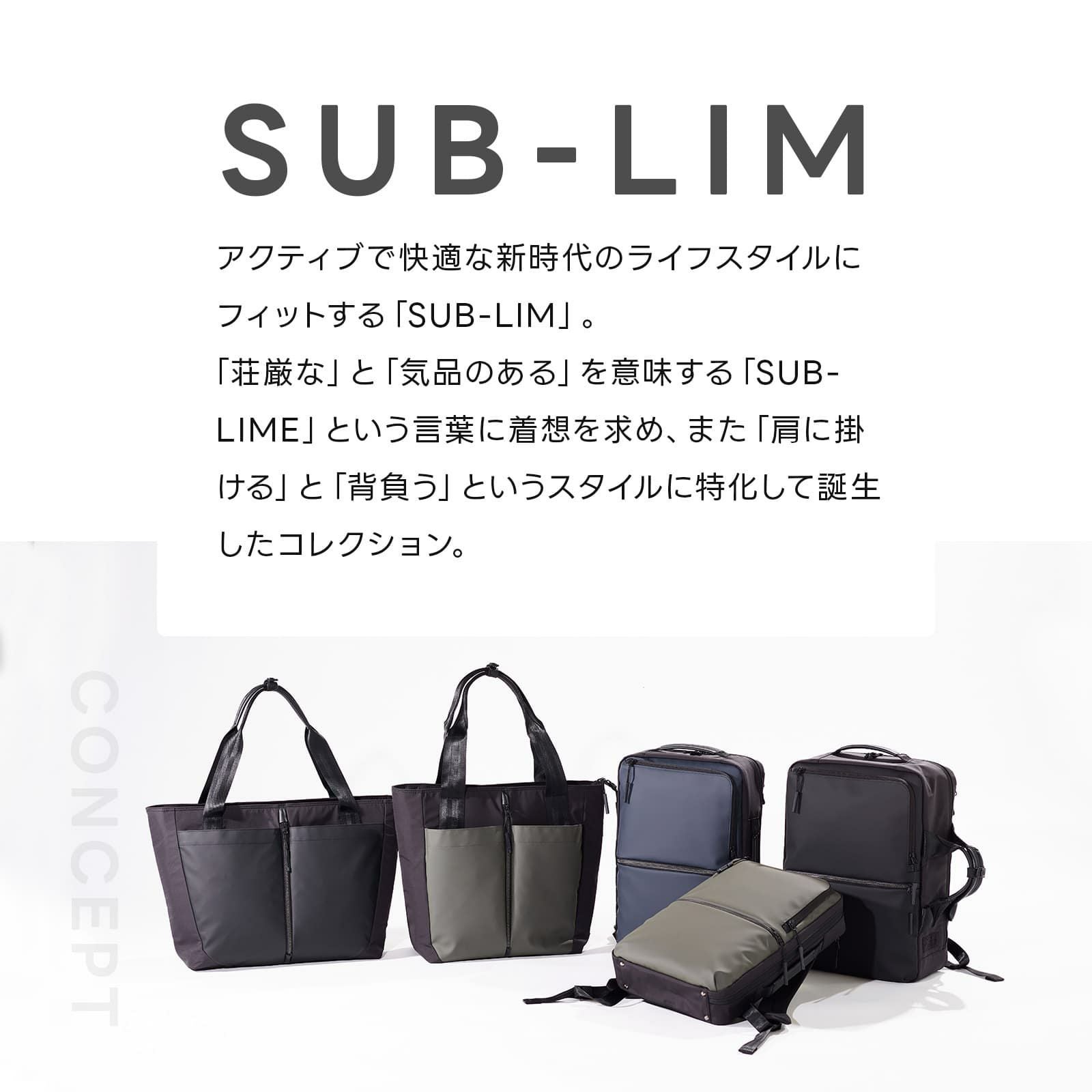 サムソナイト ビジネストートバッグ Samsonite SUB-LIM サブリム トートバッグ ブラック｜サムソナイト(Samsonite)公式