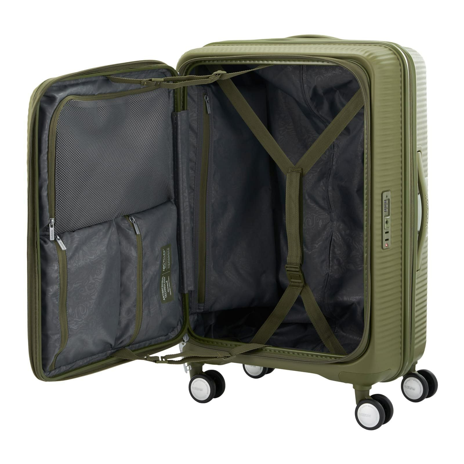 CURIO SPINNER 75 BOOK OPEN スーツケース Lサイズ キュリオ 98/114L