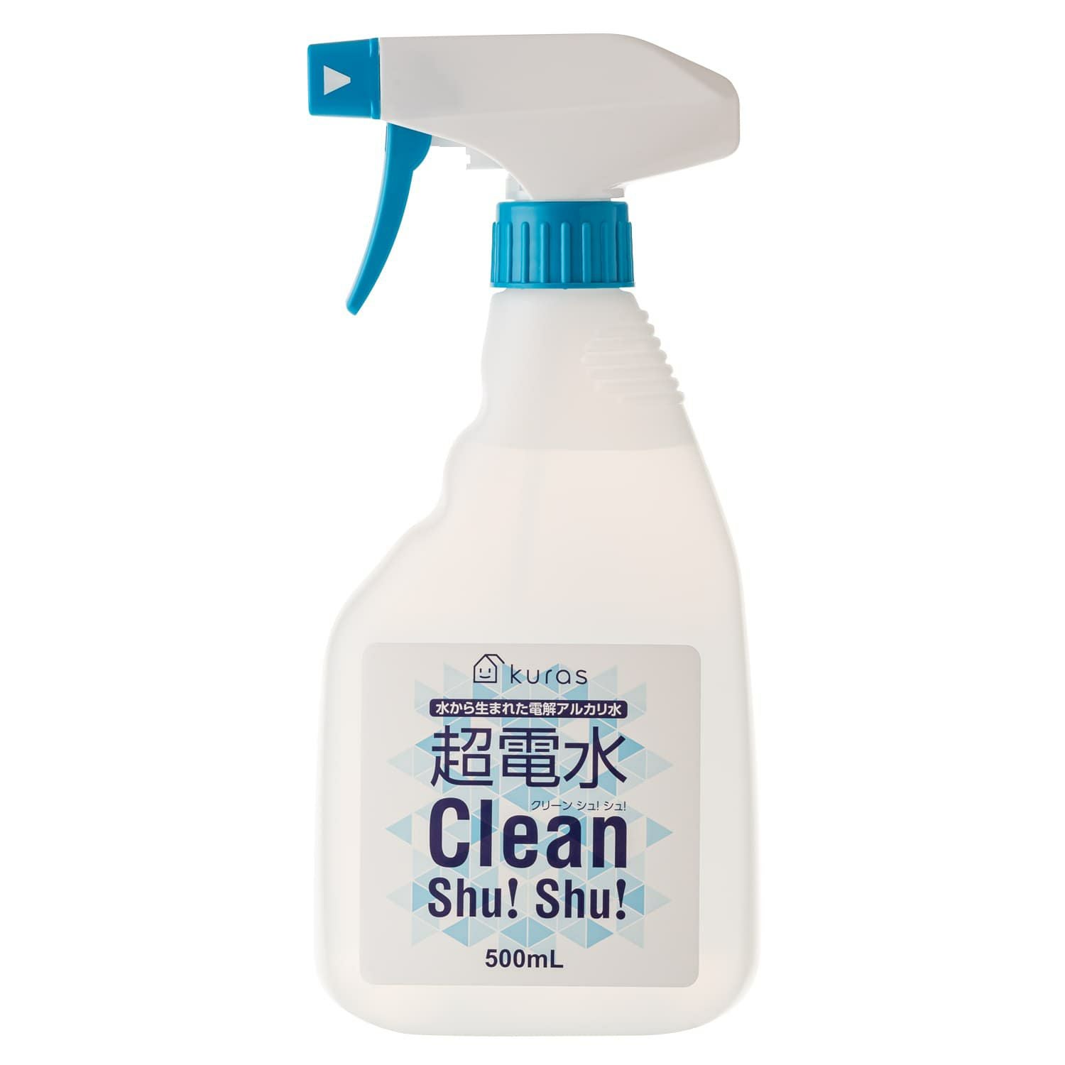 超電水 Clean Shu! Shu! 本体 500ml アルカリ電解水 クリーンシュシュ