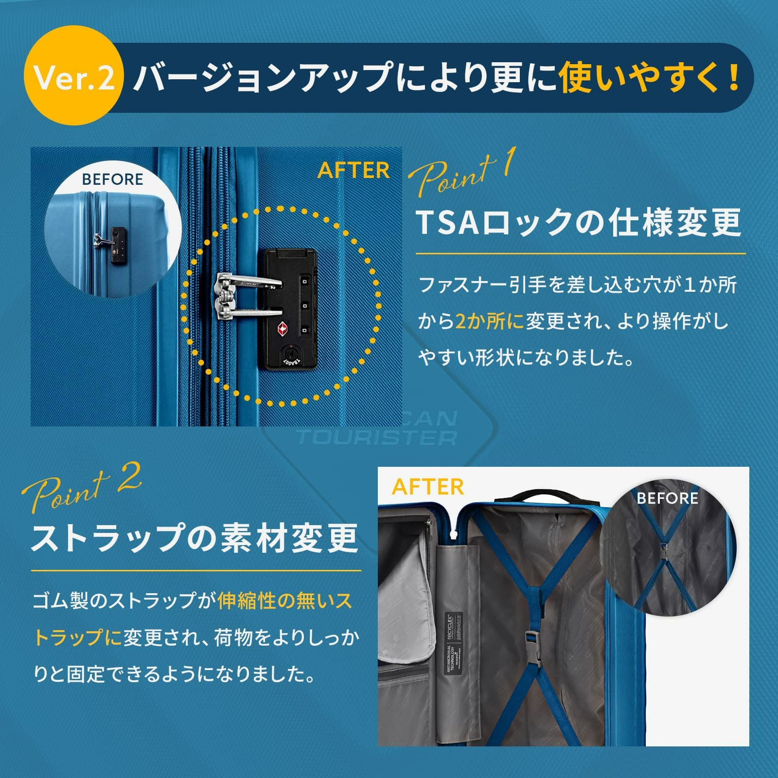 SENNA SPINNER 76/28 スーツケース Lサイズ セナ | Multiverse マルチ