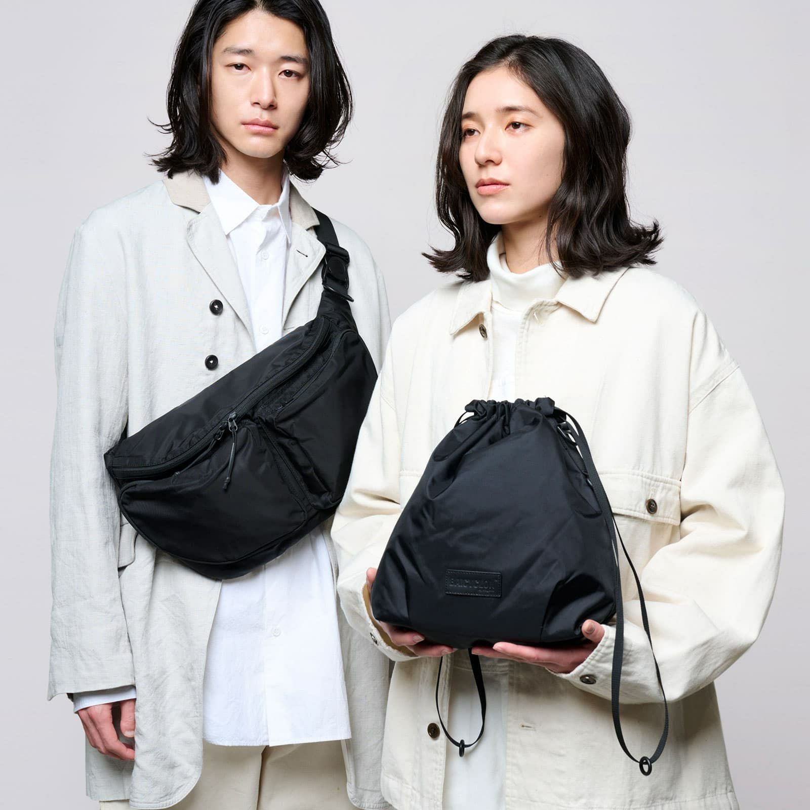 2WAY DRAWSTRING BAG S 巾着ショルダーバッグ | Multiverse マルチバース
