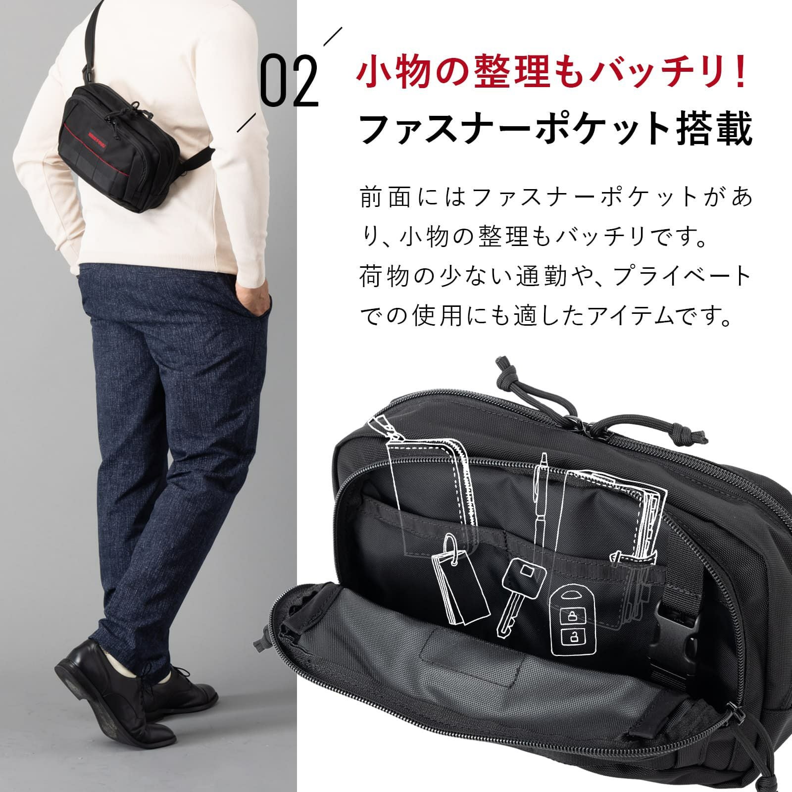 BS BOX SHOULDER S AG ショルダーバッグ Sサイズ ANOTHER GENERATION