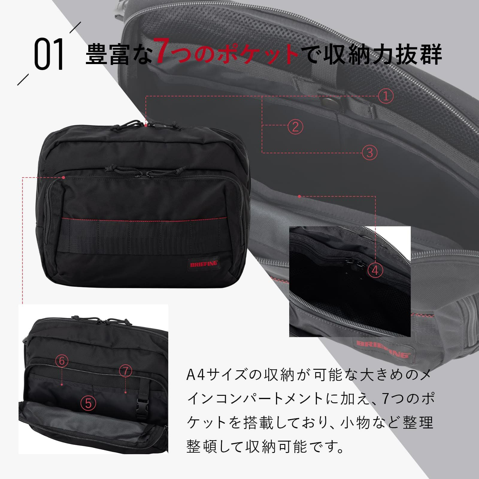 BS BOX SHOULDER M AG ショルダーバッグ Mサイズ ANOTHER GENERATION