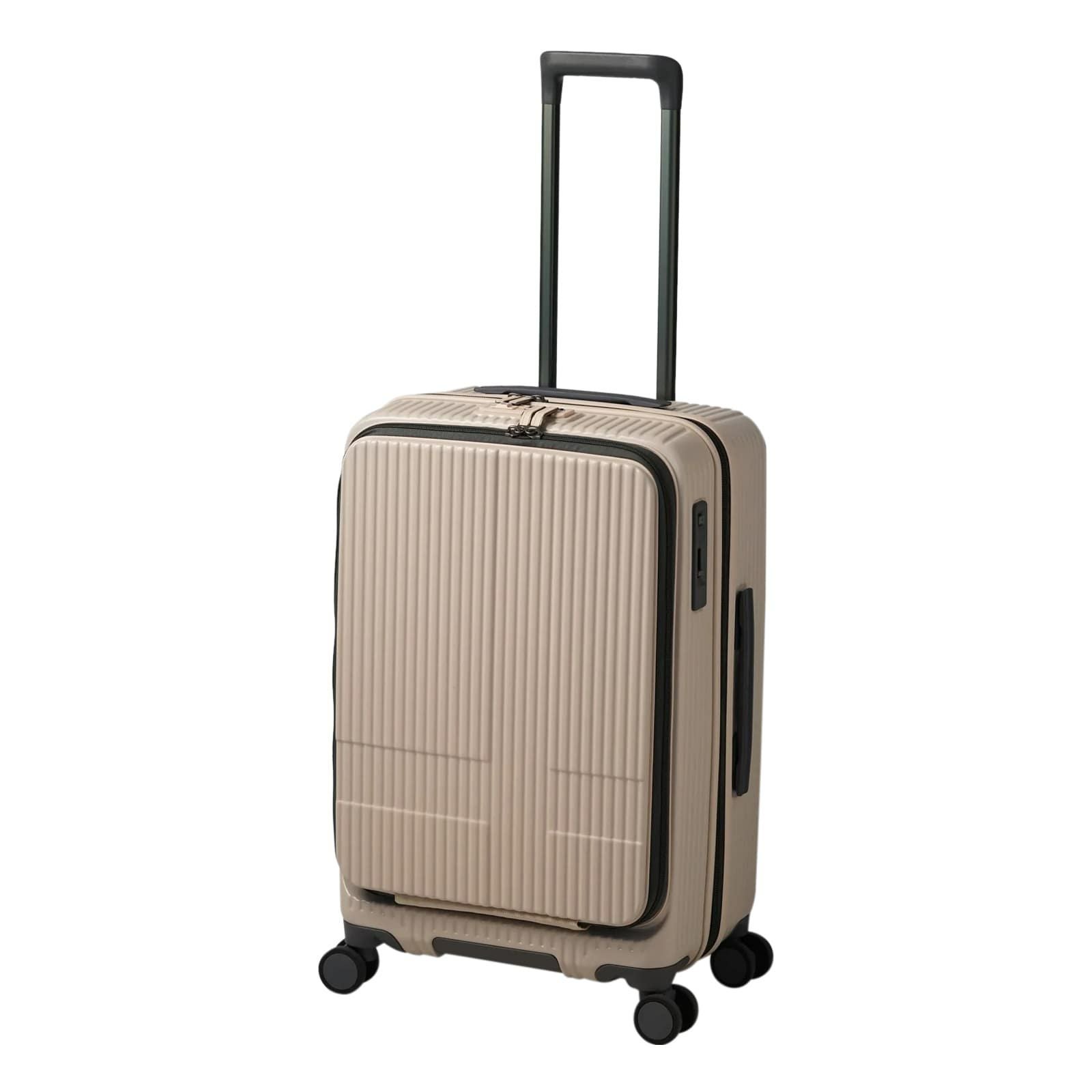 INV155 MIDDLE スーツケース Mサイズ フロントオープン 55L