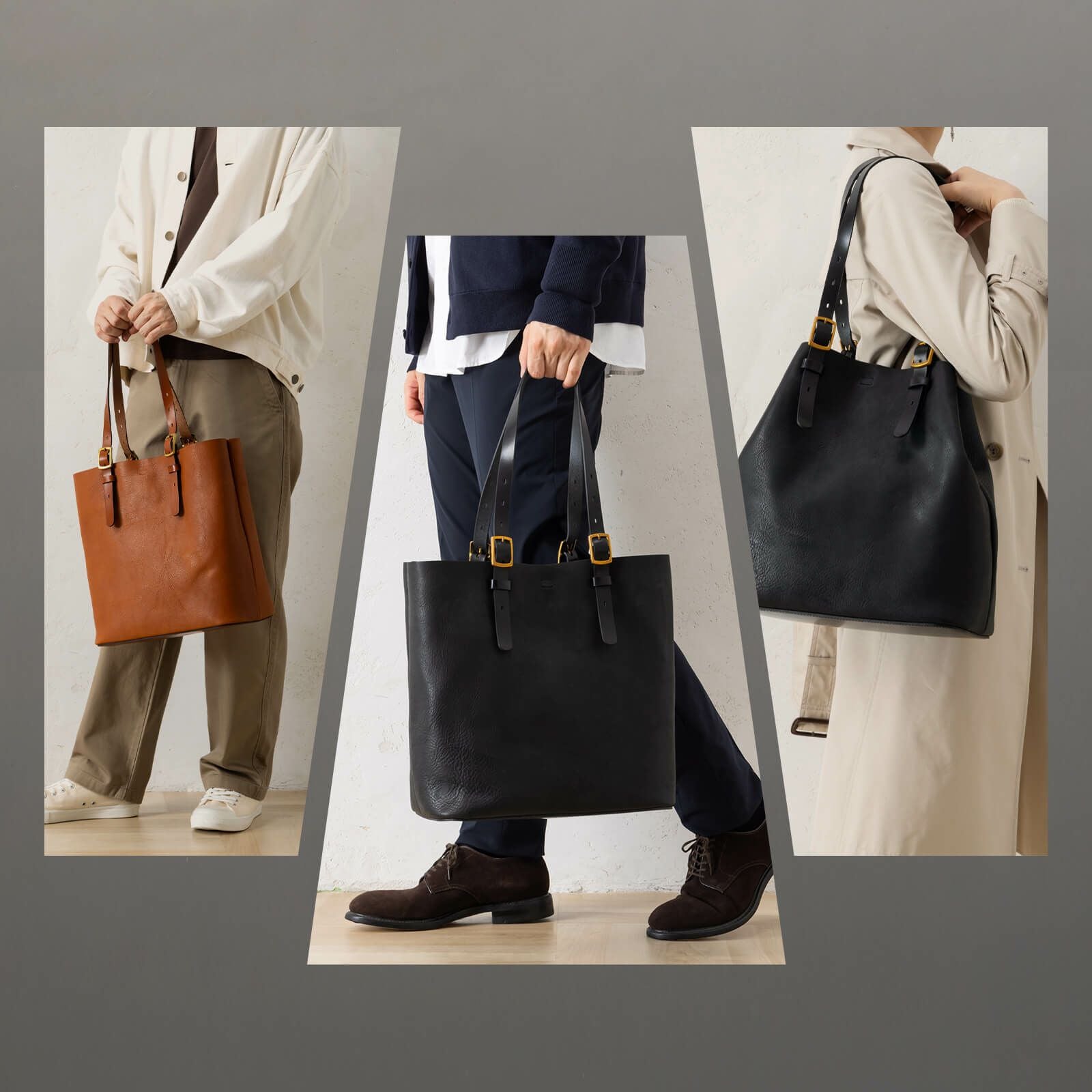 BUCKLE TOTE L トートバッグ BONO | Multiverse マルチバース