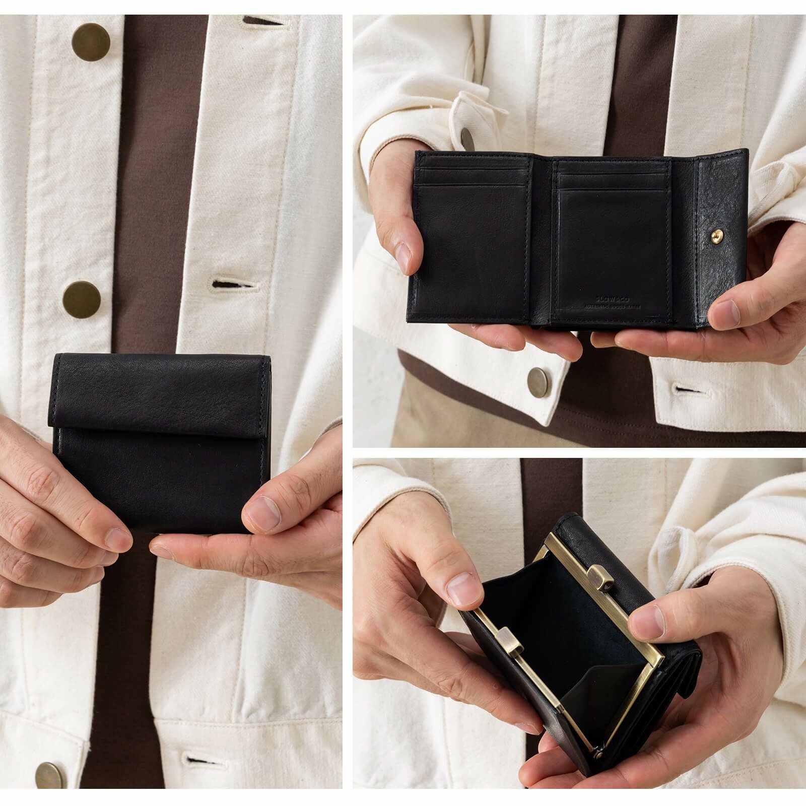 CLASP TRIFOLD WALLET 三つ折り財布 BONO | Multiverse マルチバース