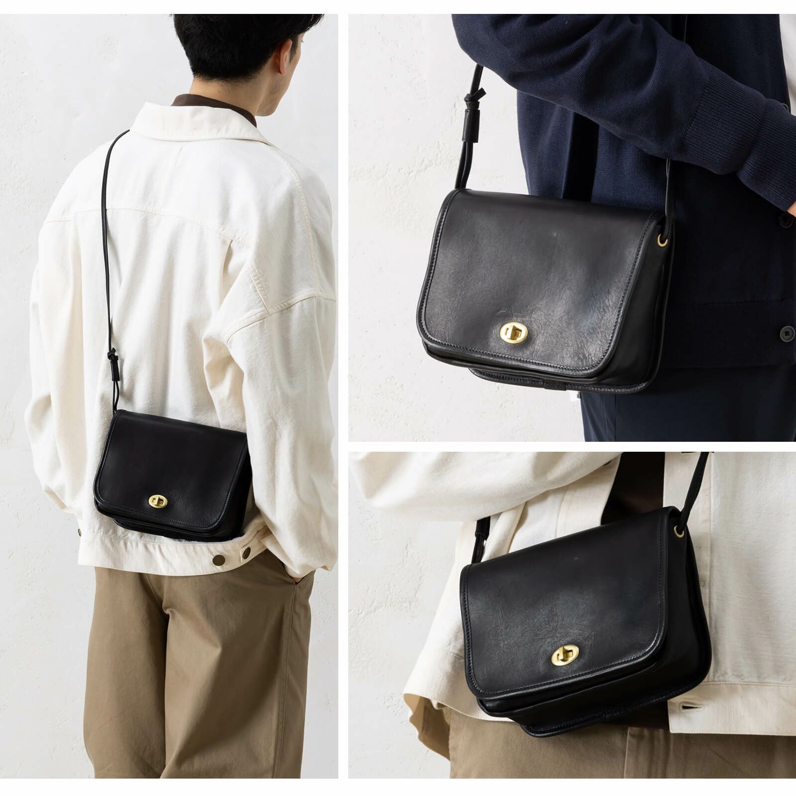 FLAPWIDTH SHOULDER BAG ショルダーバッグ BONO | Multiverse マルチバース