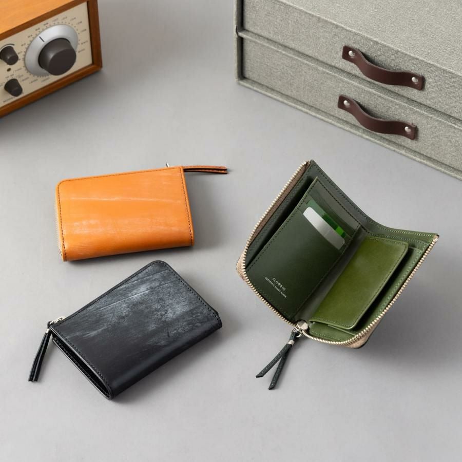 LZIP MIDDLE WALLET 二つ折り財布 BRIDLE | Multiverse マルチバース