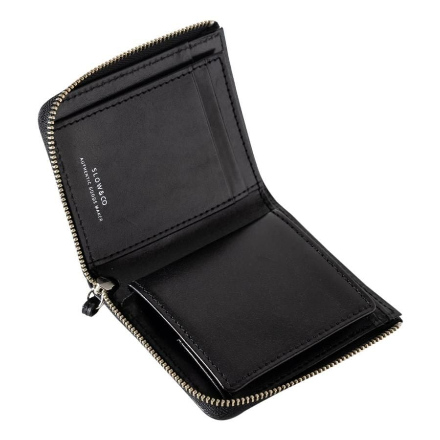 LZIP SHORT MINI WALLET 二つ折り財布 BRIDLE | Multiverse マルチバース