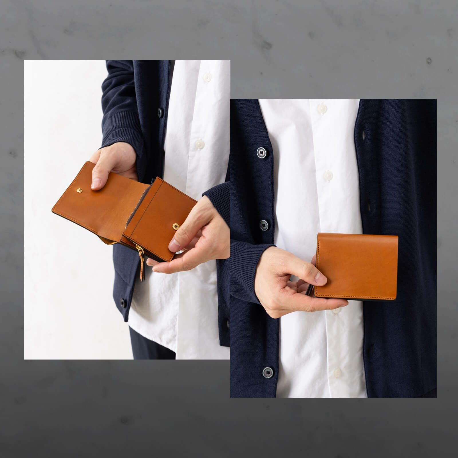 SHORT WALLET 二つ折り財布 HERBIE | Multiverse マルチバース