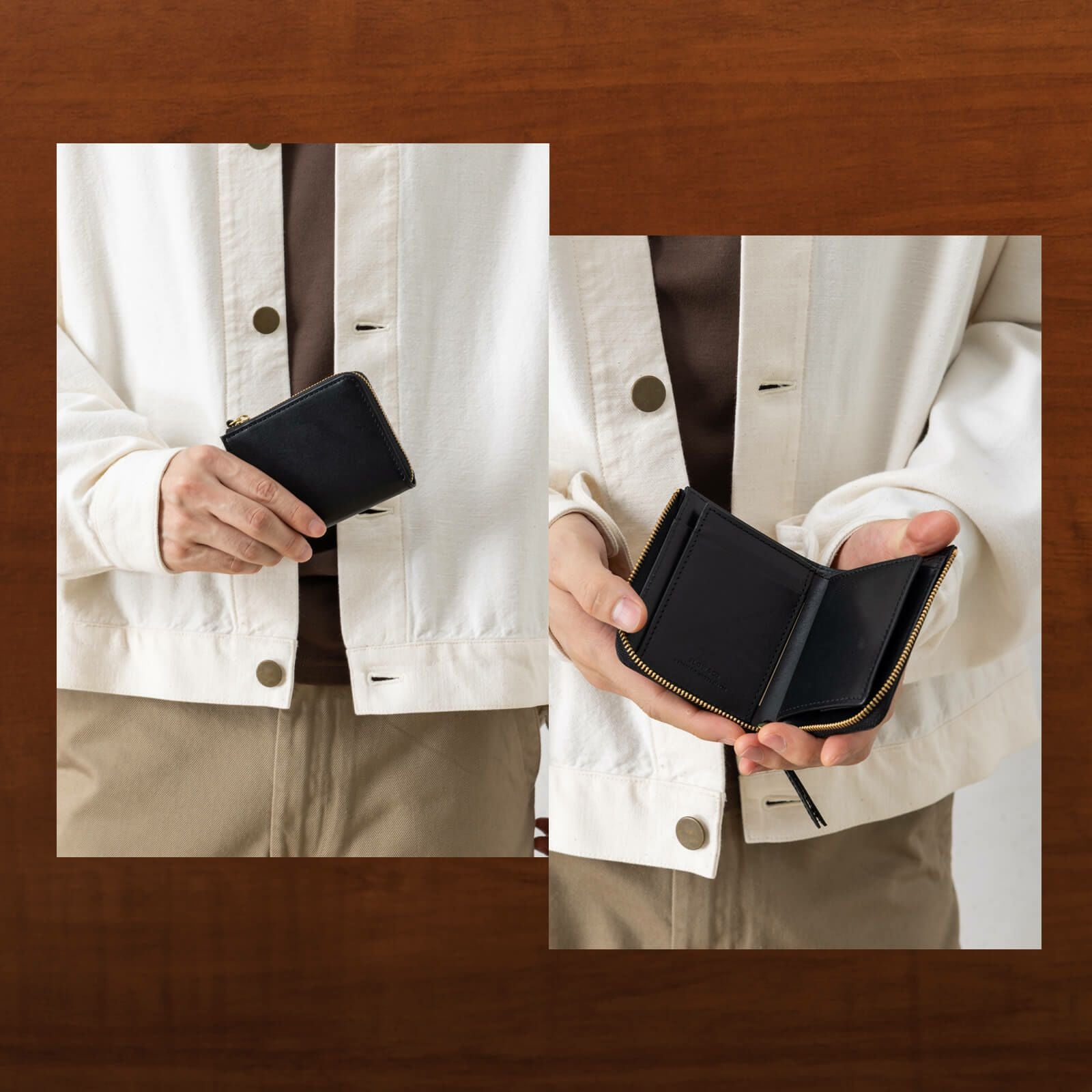 LZIP MINI WALLET 二つ折り財布 HERBIE | Multiverse マルチバース LZIP MINI WALLET 二つ折り財布 HERBIE | Multiverse マルチバース