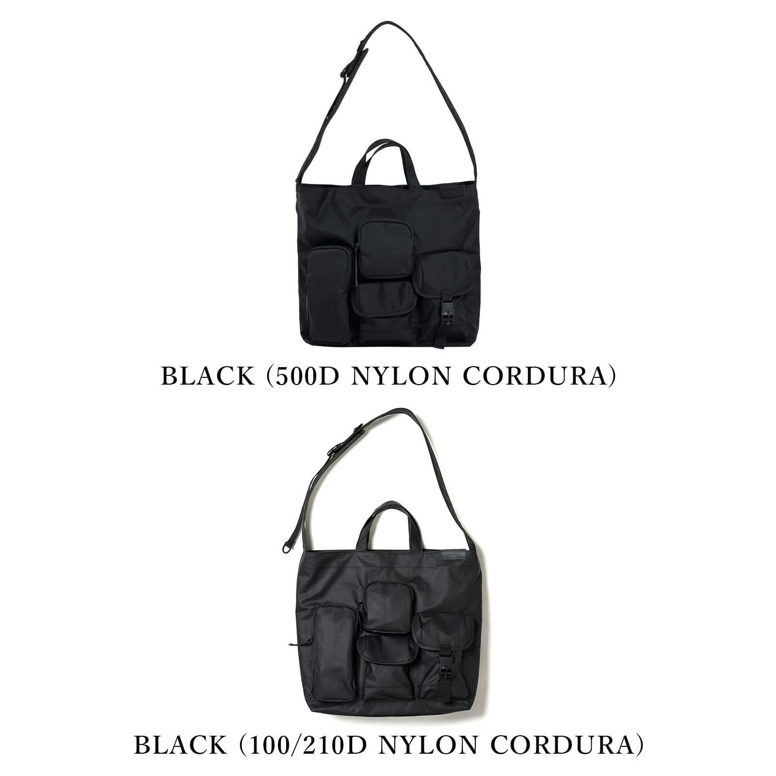 MULTI POCKETS 2WAY TOTE MEDIUM トートバッグ BCL-68 | Multiverse
