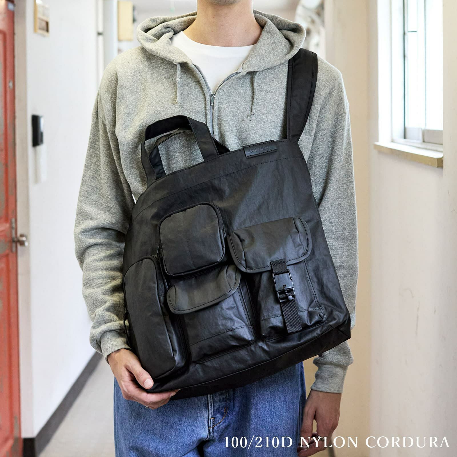 MULTI POCKETS 2WAY TOTE MEDIUM トートバッグ BCL-68 | Multiverse