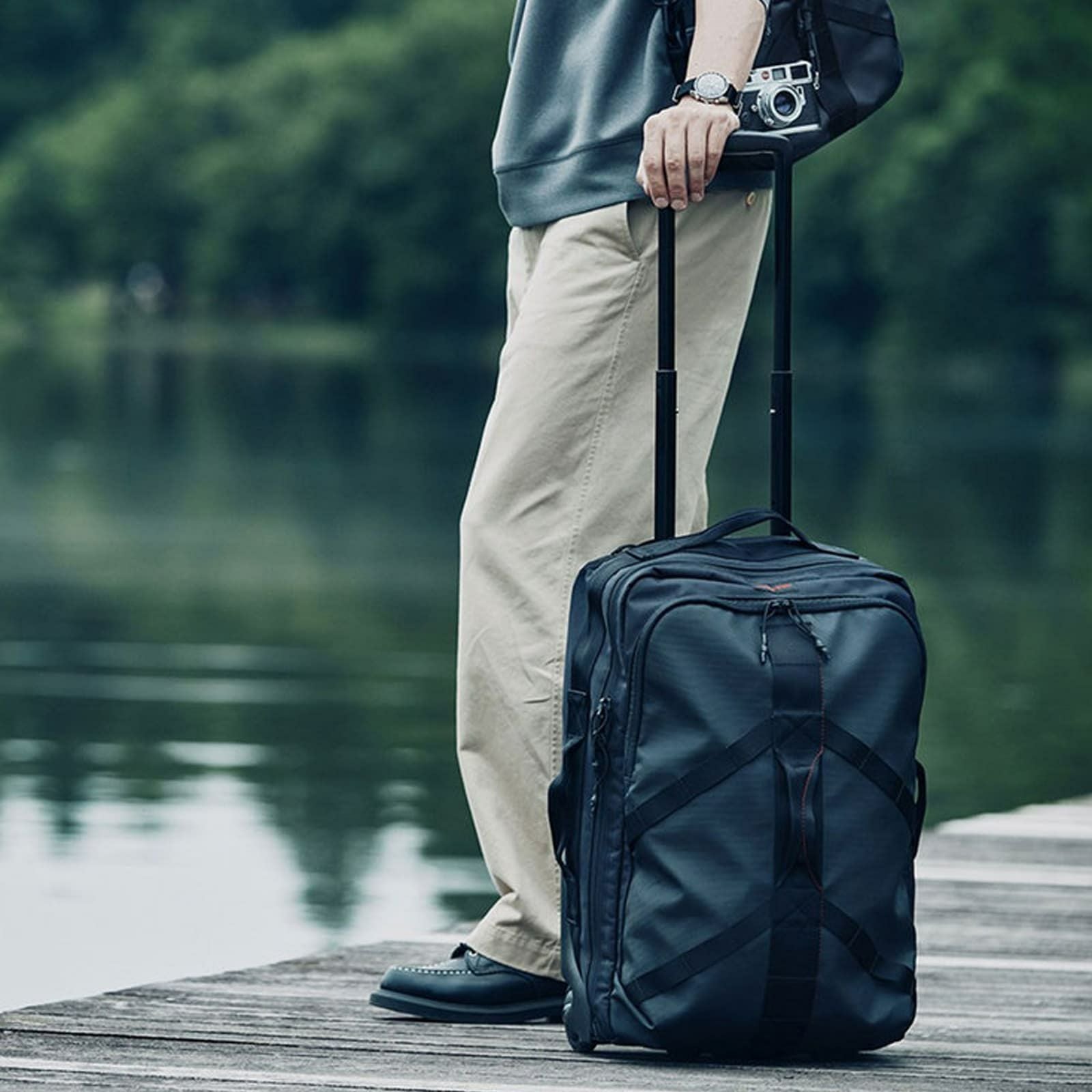 2WHEEL CARRY ON CARGO スーツケース 機内持ち込み Sサイズ フロント