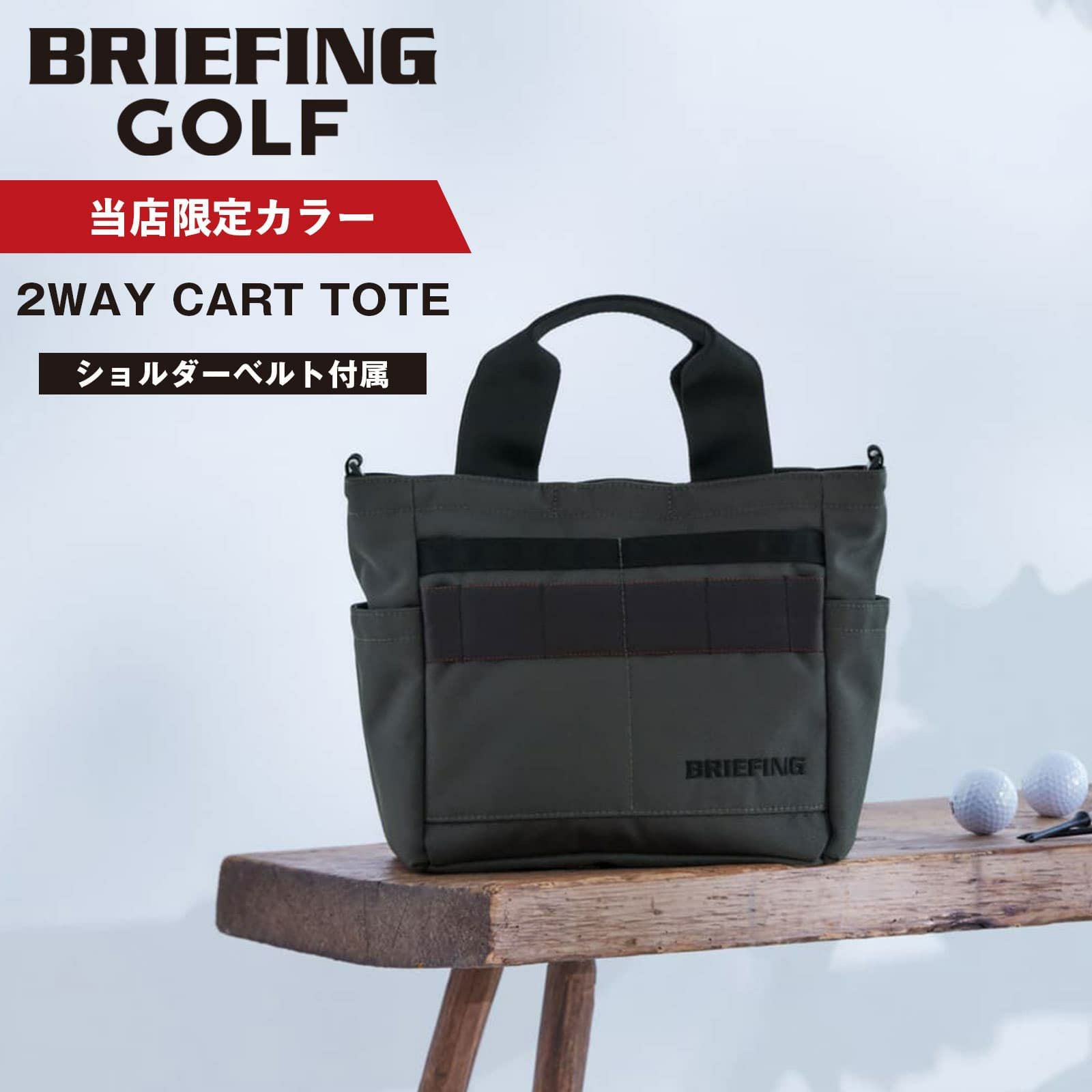 当店限定カラー】 2WAY CART TOTE ECO CANVAS カートバッグ
