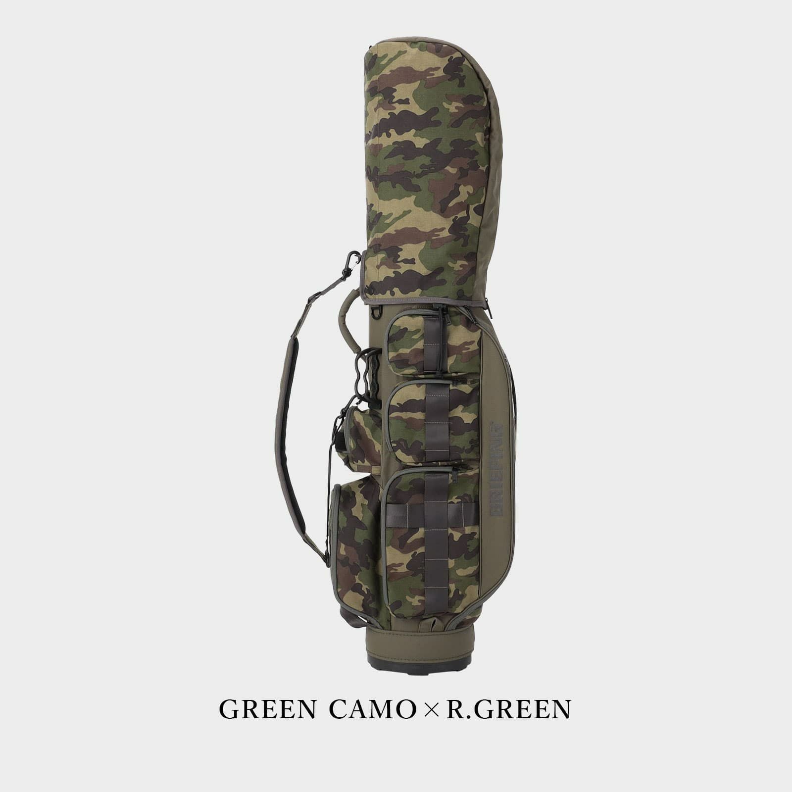 ブリーフィング キャディバッグ CR-4 #2 カモ コンビ 限定カラー CR-8 #02 CAMO COMBI WDS（CR-8 #02 カモコンビ WIND AND SEA