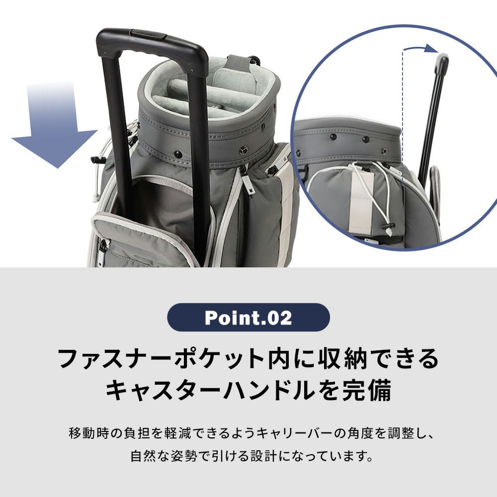 CR-6 CASTER キャディバッグ ゴルフバッグ CS SERIES シーエスシリーズ