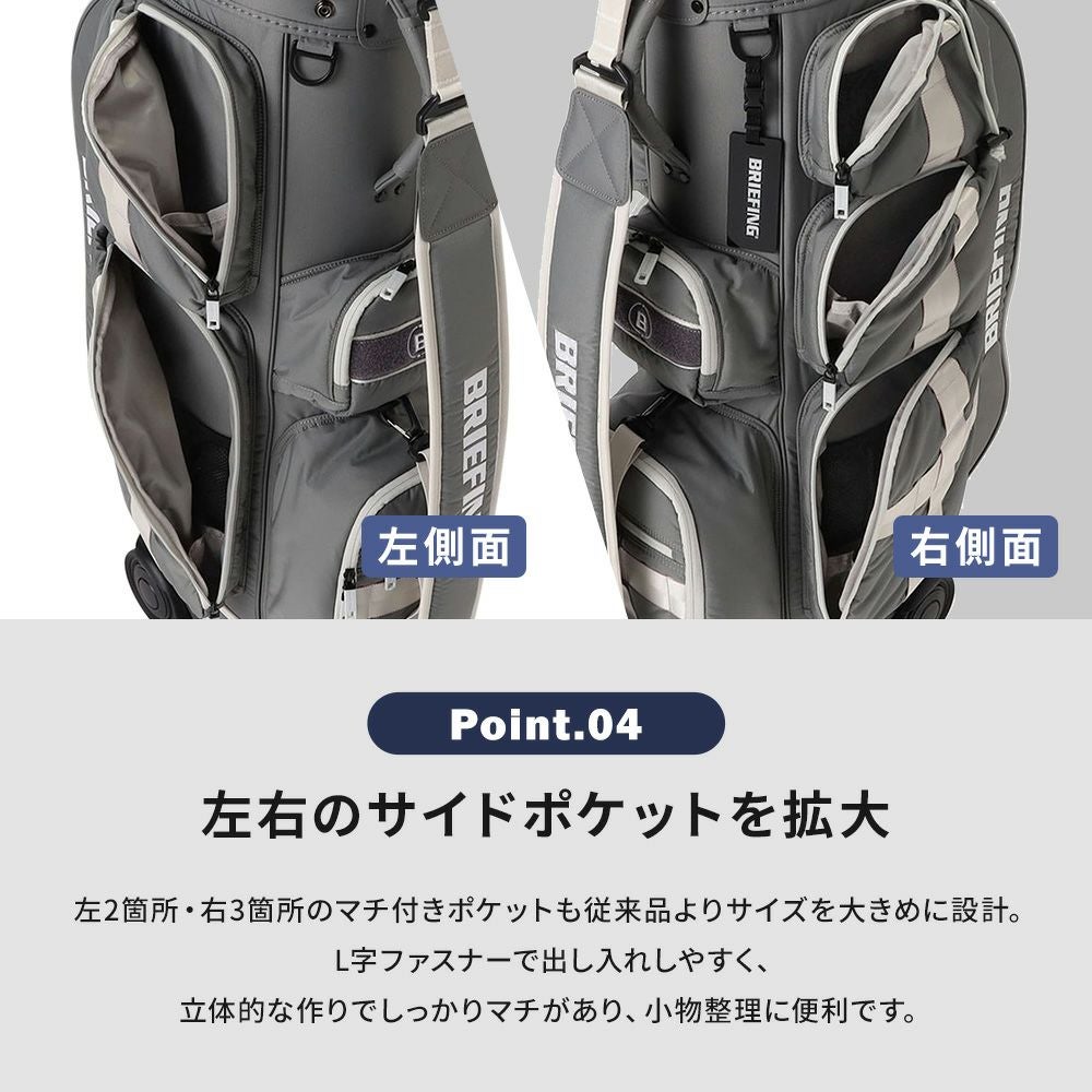 CR-6 CASTER キャディバッグ ゴルフバッグ CS SERIES シーエスシリーズ