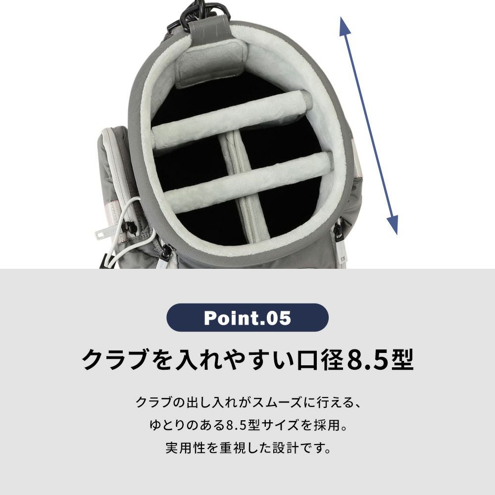 CR-6 CASTER キャディバッグ ゴルフバッグ CS SERIES シーエスシリーズ