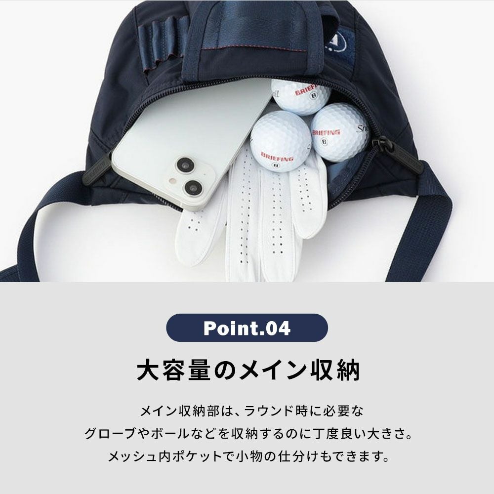 ROUND WAIST POUCH CS ウエストポーチ CS SERIES シーエスシリーズ