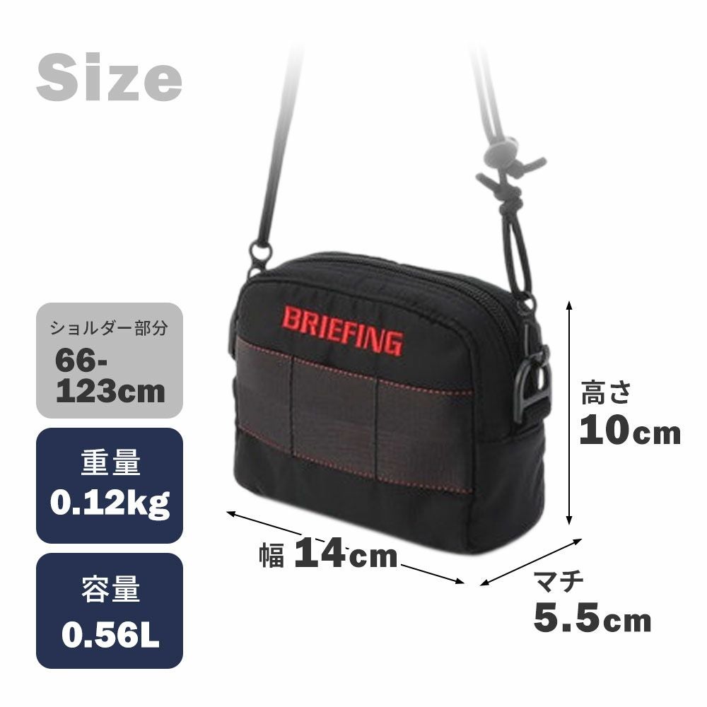 3WAY POUCH CS ショルダーバッグ ポーチ ウエストポーチ CS SERIES