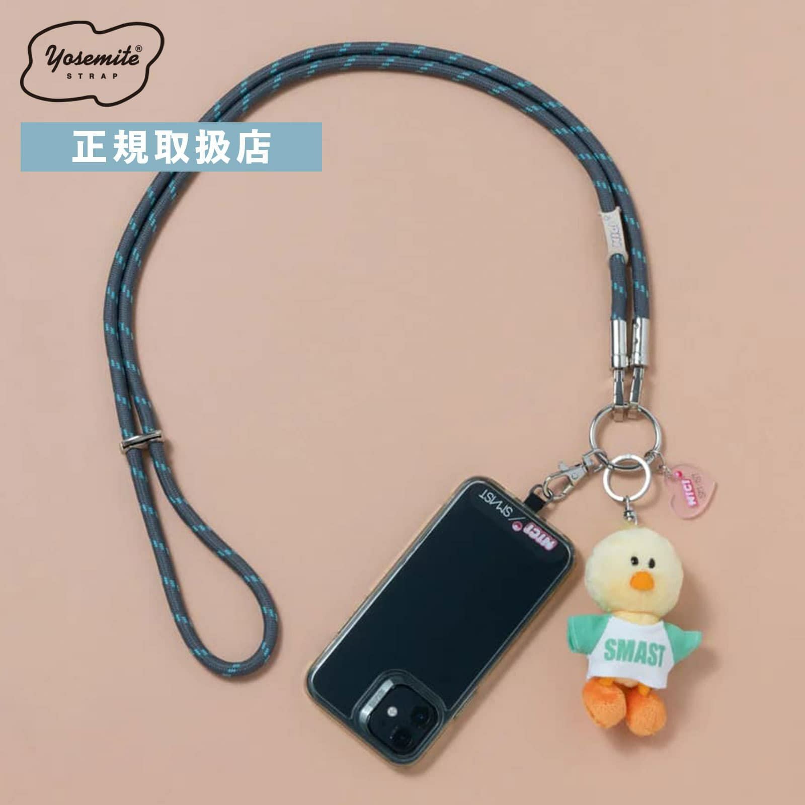 YOSEMITE モバイルストラップ NICI×SMAST MOBILE STRAP ヨセミテ ニキ