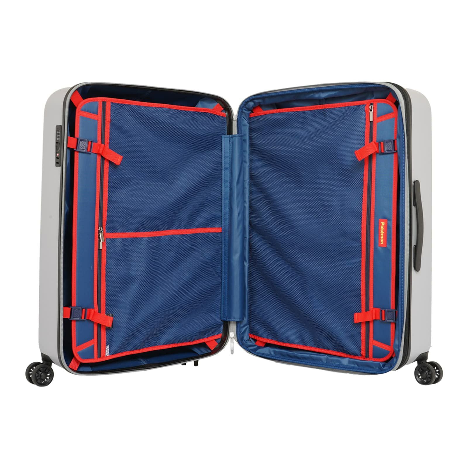【現在入手不可】旧公式マイバチケース 赤青セット 新品 PIXEL ART SUITCASE L SIZE スーツケース Lサイズ 96-107L