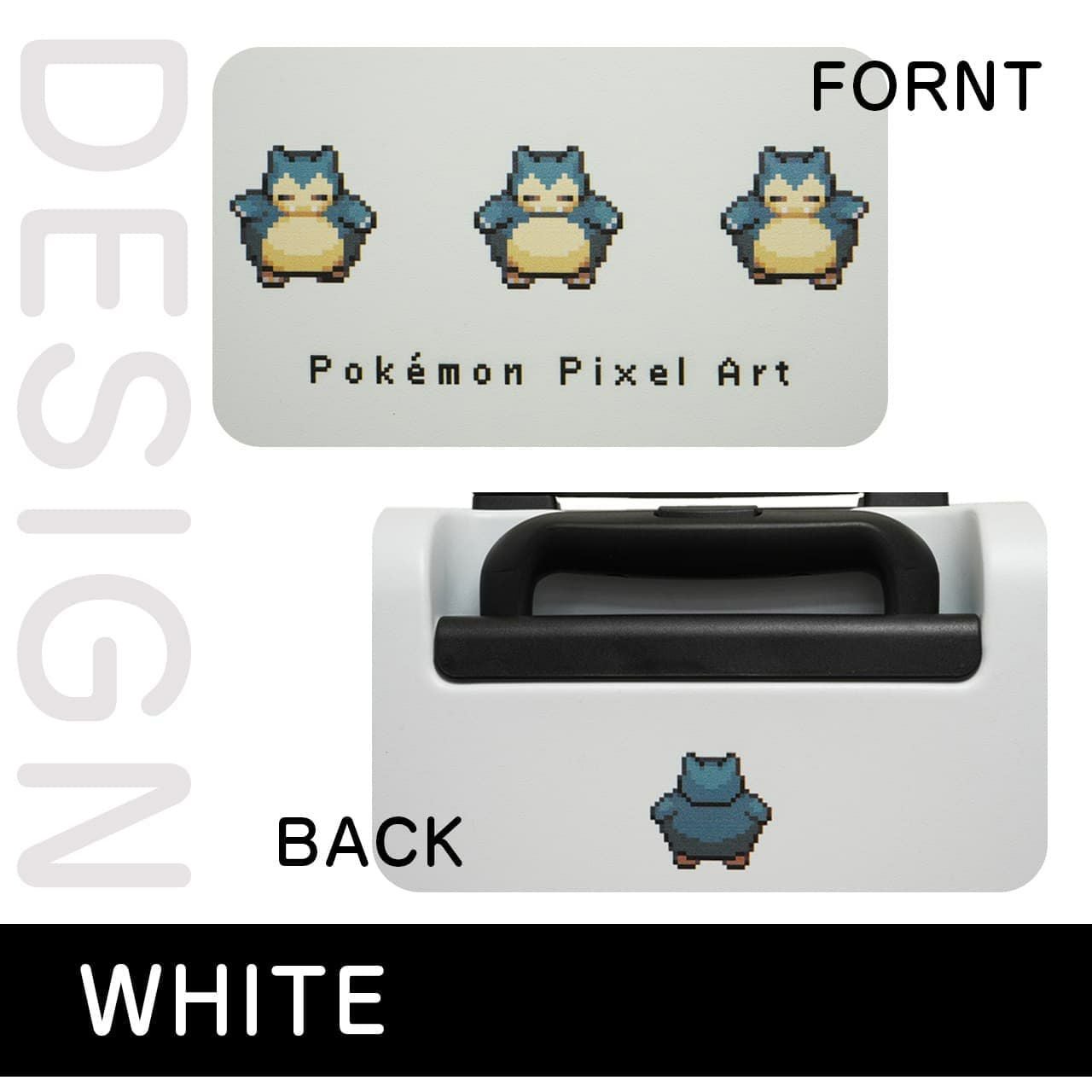 PIXEL ART KABIGON SUITCASE M SIZE スーツケース Mサイズ 59-68L