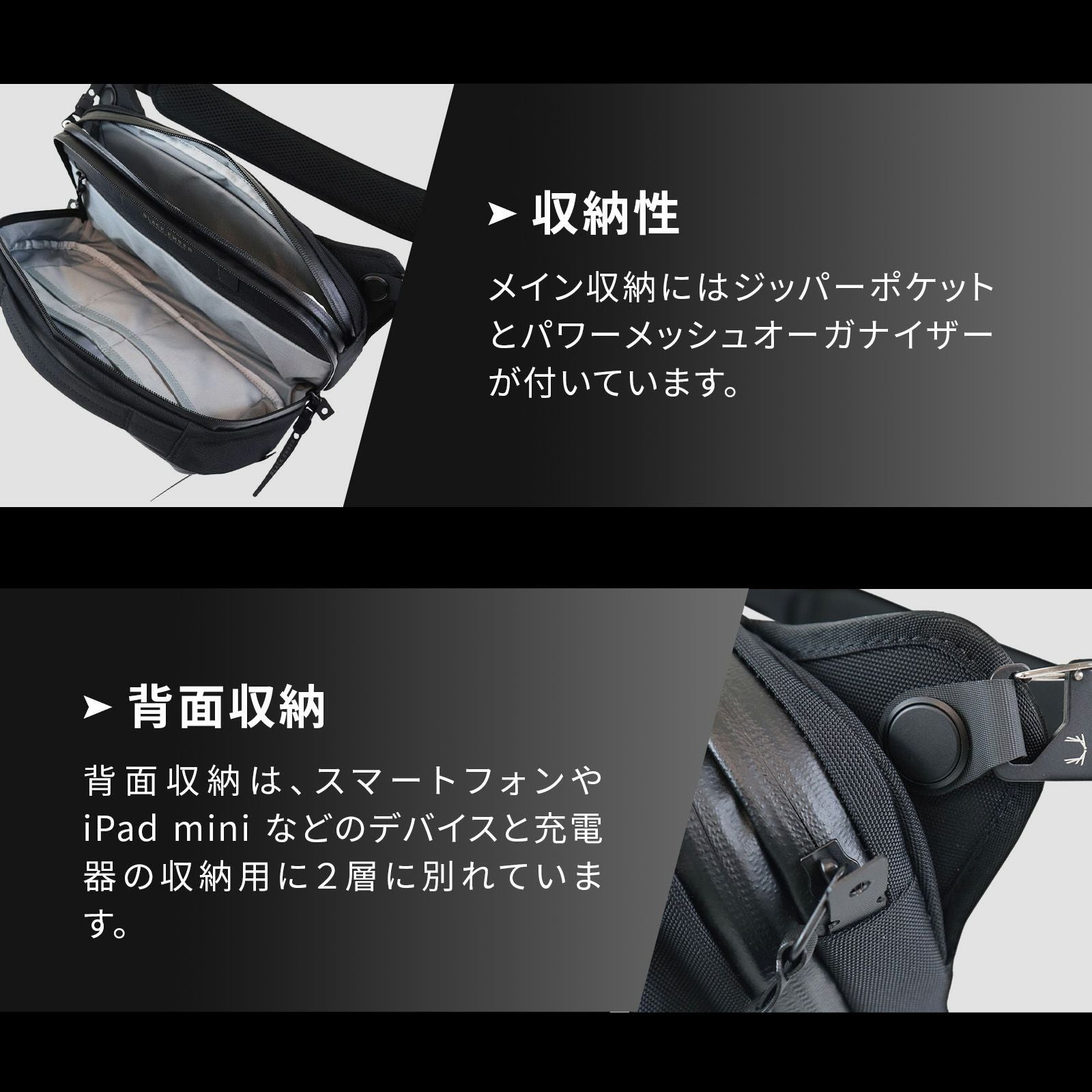 GRIP SLING 6 EMBERTEX ショルダーバッグ | Multiverse マルチバース