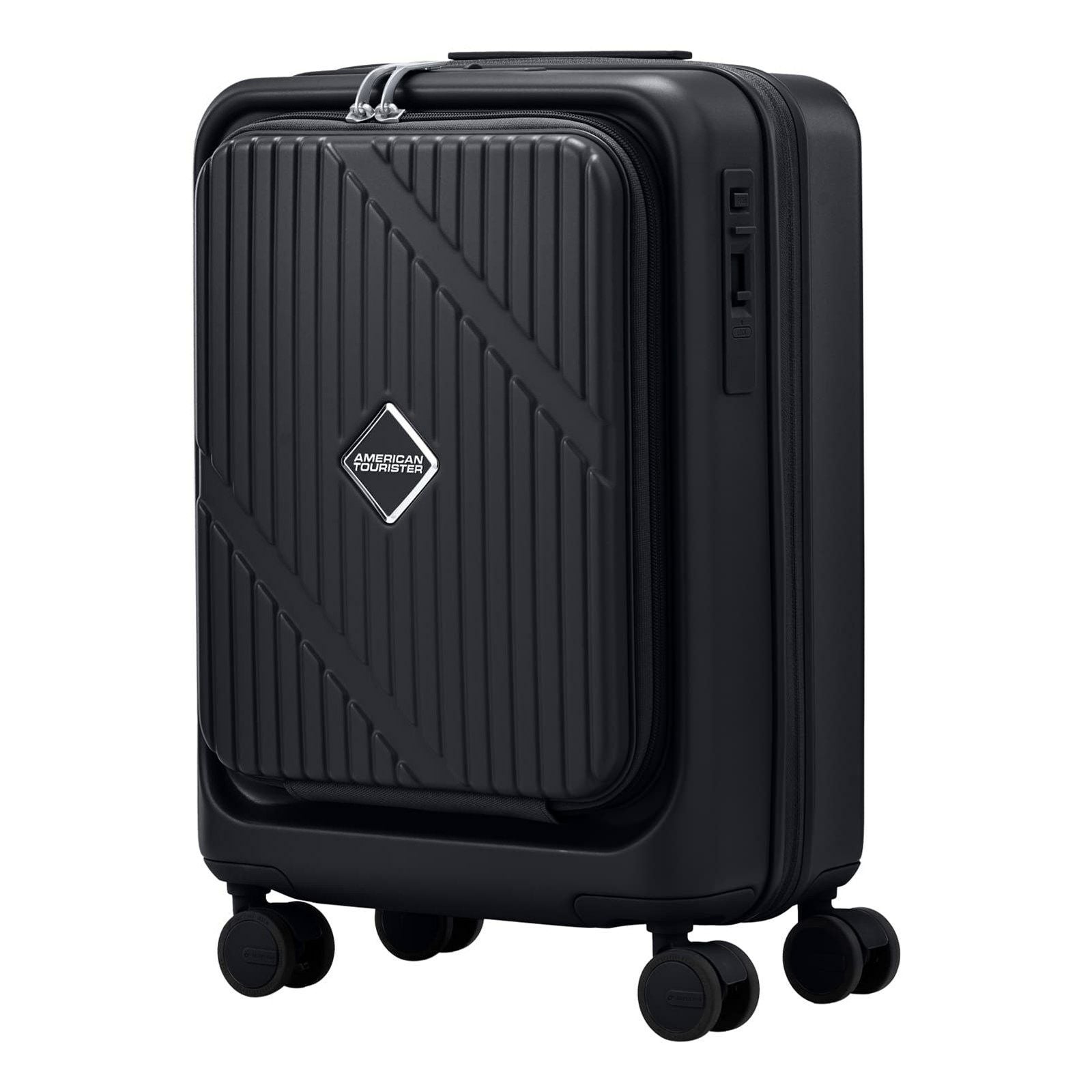 AMERICAN TOURISTER 中型キャリーケース ブラック VELOX SP 54/19 EXP TSA HW キャリーバッグ キャリーケース